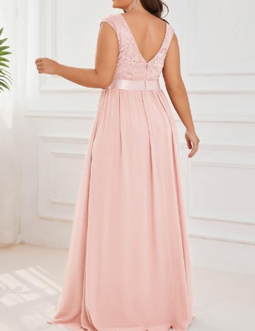 Rochie lunga Ever-Pretty Plus Size, roz