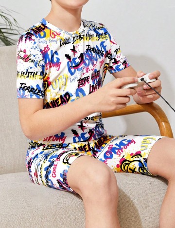 
						Compleu Shein Kids, mix culori