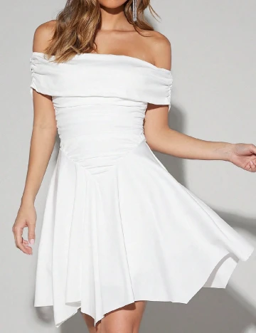 Rochie scurta Forever 21, alb