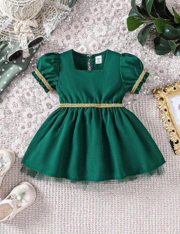 Rochie Shein Kids, verde