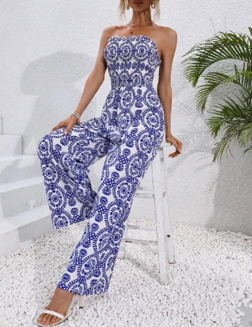 Salopeta SHEIN, albastru