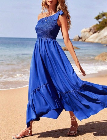 Rochie lunga SHEIN, albastru