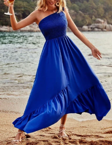 Rochie lunga SHEIN, albastru