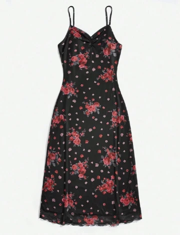 Rochie medie SHEIN, negruq