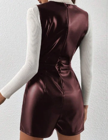 Salopeta SHEIN, visiniu