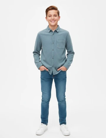 Camasa Zara, turcoaz