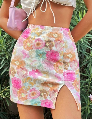 Fusta SHEIN, mix culori