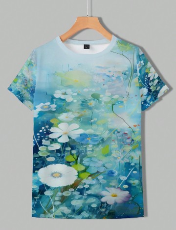 
						Tricou SHEIN, mix culori