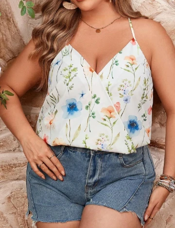 Maiou SHEIN CURVE, alb