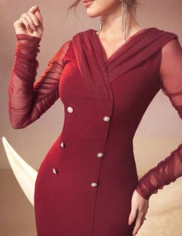 Rochie medie SHEIN, visiniu