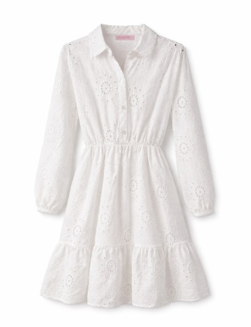 Rochie medie SHEIN, alb