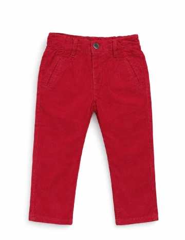 Pantaloni Zara, rosu