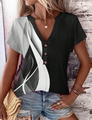 
						Tricou SHEIN, mix culori