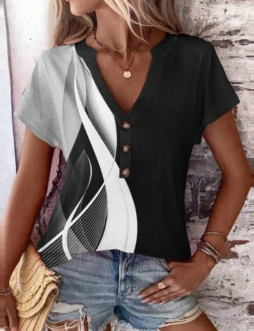 Tricou SHEIN, mix culori