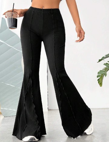 Pantaloni SHEIN, negru