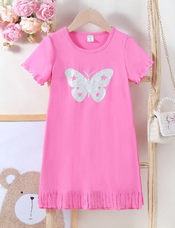 
						Rochie Shein Kids, roz