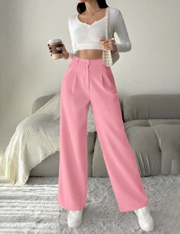 
						Pantaloni SHEIN, roz