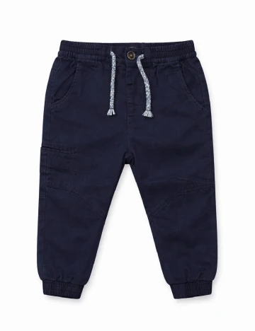 Pantaloni Zara, bleumarin inchis