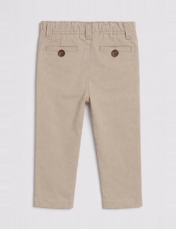 Pantaloni Zara, crem