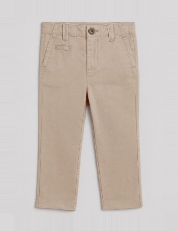 Pantaloni Zara, crem