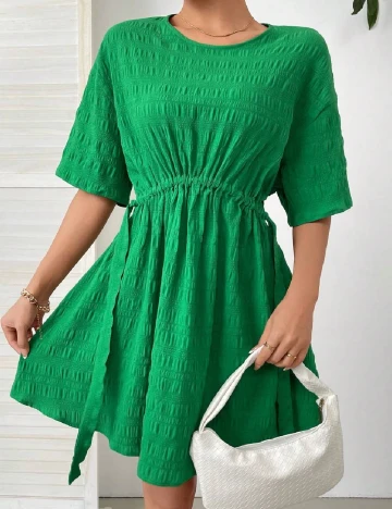 Rochie scurta SHEIN, verde