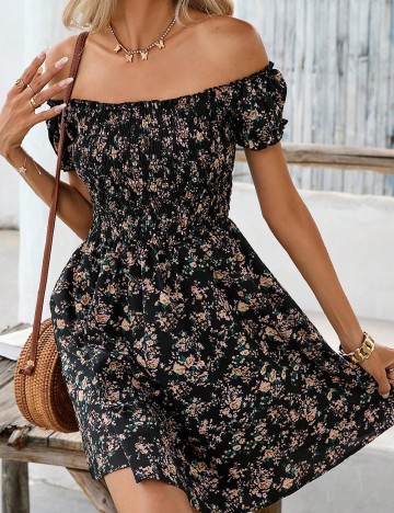 
						Rochie scurta SHEIN, floral print