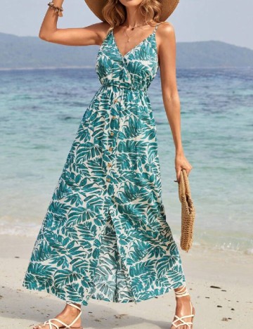 
						Rochie lunga SHEIN, verde