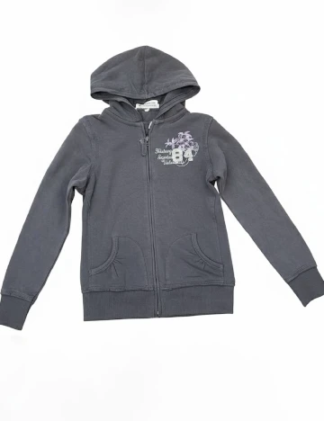 Hanorac Zara, gri petrol