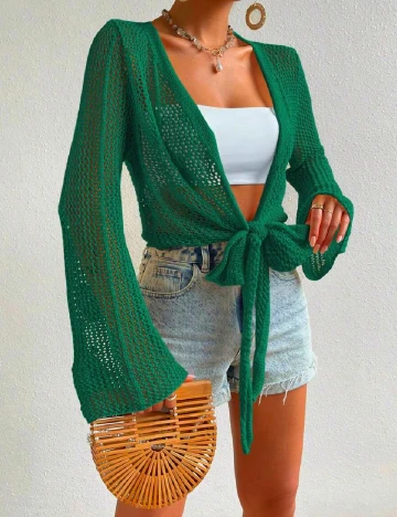 Cardigan SHEIN, verde
