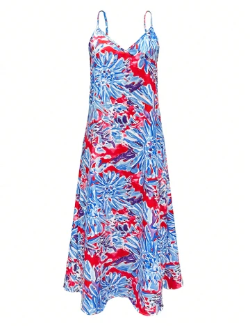 Rochie lunga SHEIN, albastru