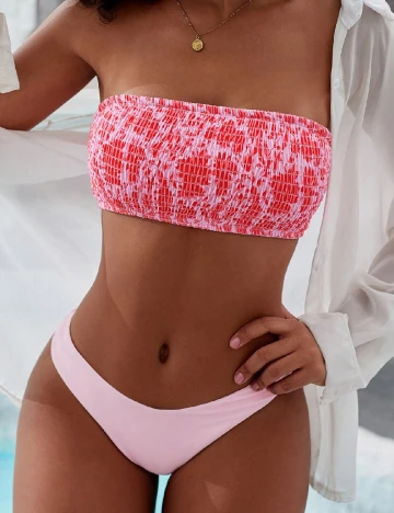 Costum de baie SHEIN, roz