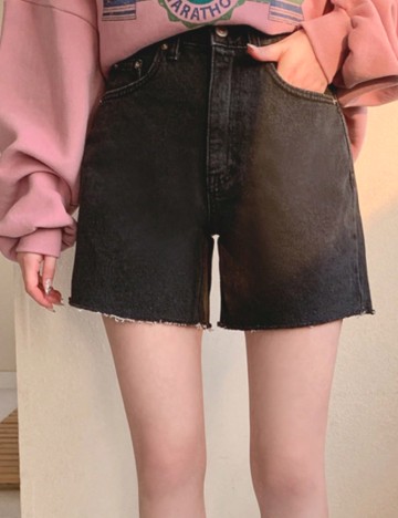 
						Pantaloni scurti Dazy, gri inchis