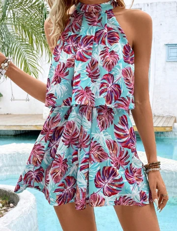 Salopeta SHEIN, mix culori