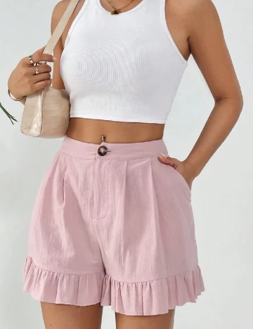 Pantaloni scurti SHEIN, roz
