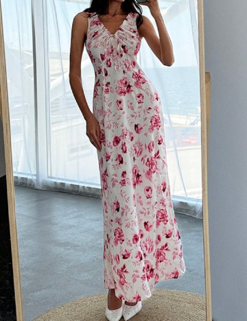 
						Rochie lunga SHEIN, alb