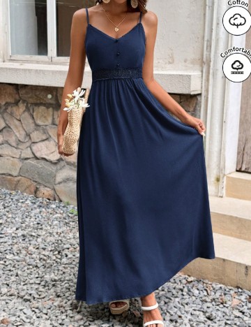 
						Rochie lunga SHEIN, bleumarin