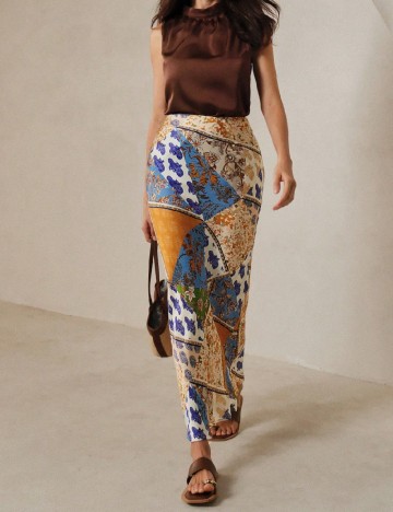 
						Fusta SHEIN, mix culori