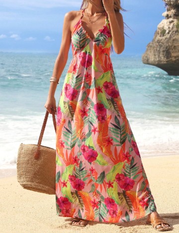 
						Rochie lunga SHEIN, mix culori