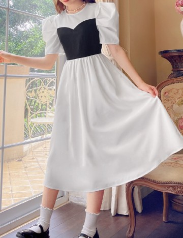 
						Rochie Shein Kids, alb