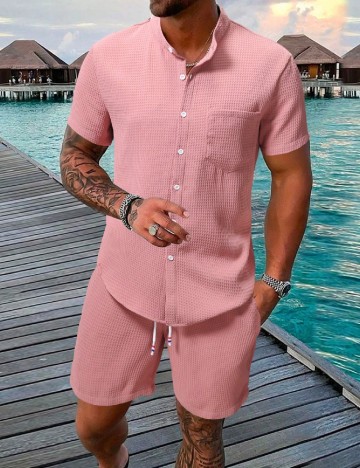 
						Compleu SHEIN, roz pudra