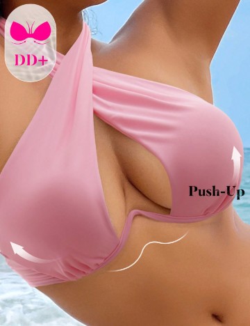 
						Sutien de baie SHEIN, roz