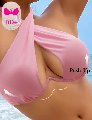 Sutien de baie SHEIN, roz