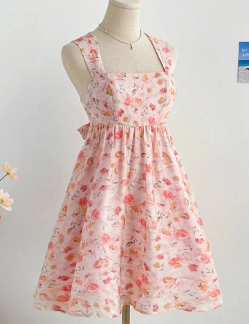 Rochie scurta SHEIN, roz