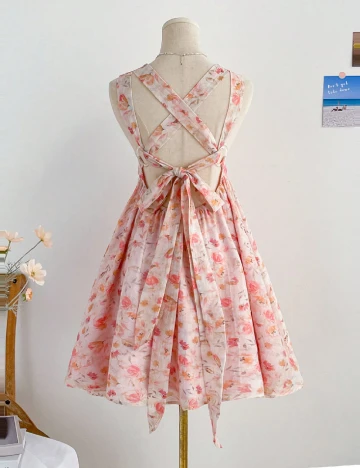 Rochie scurta SHEIN, roz