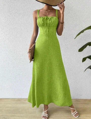 Rochie lunga SHEIN, verde