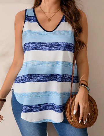 
						Maiou Emery Rose Curve, albastru