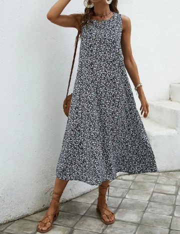 Rochie medie SHEIN, albastru