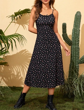 Rochie medie SHEIN, negru