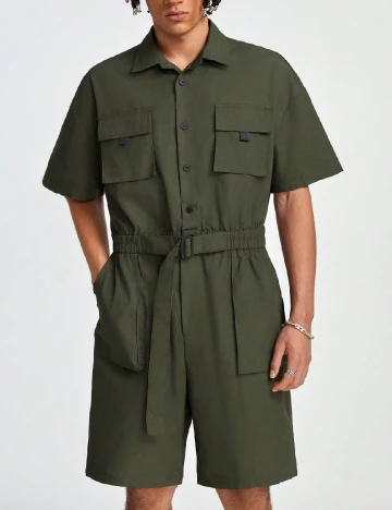 Salopeta SHEIN, verde