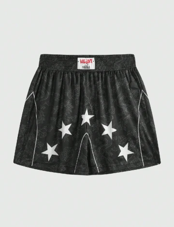 Pantaloni scurti Romwe, negru